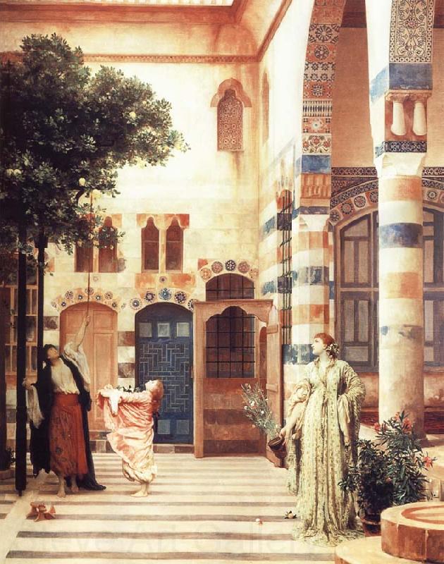 Lord Frederic Leighton Old Damascus The Jewish Quarter Germany oil painting art